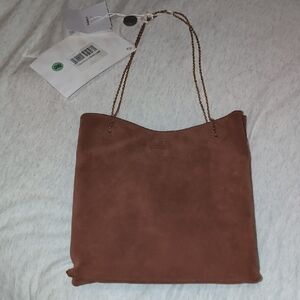 Brown Suede Women's Bag